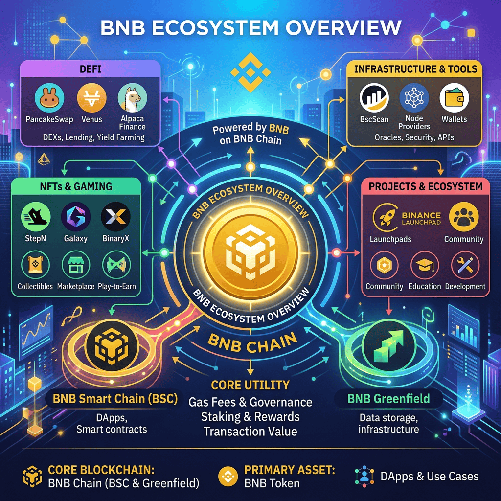 Was ist BNB (Binance Coin)? Token, BNB Chain und das komplette Ökosystem erklärt