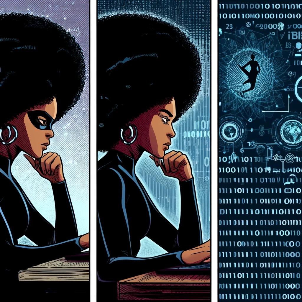 Femme informatique