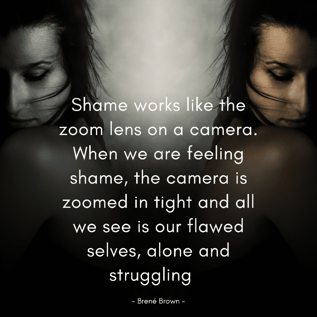 Shame Quote - Brene Brown