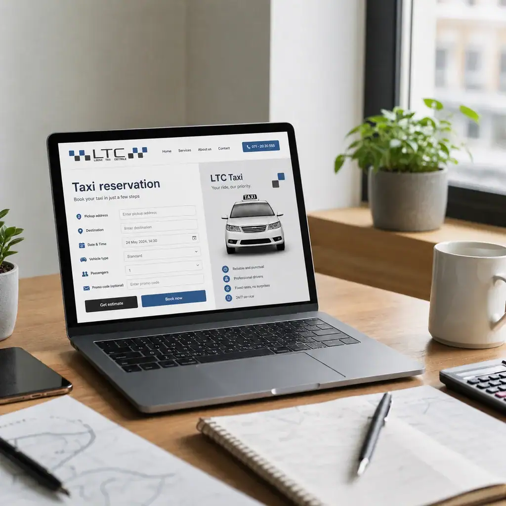 Taxi reserveren online in Leiden, Oegstgeest, Wassenaar, Katwijk en Voorschoten