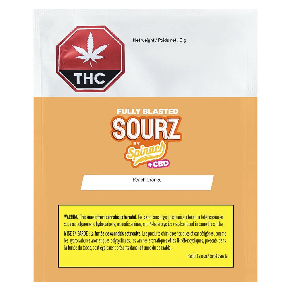 SOURZ Peach Orange 1:1 1 Pack Montrose Cannabis