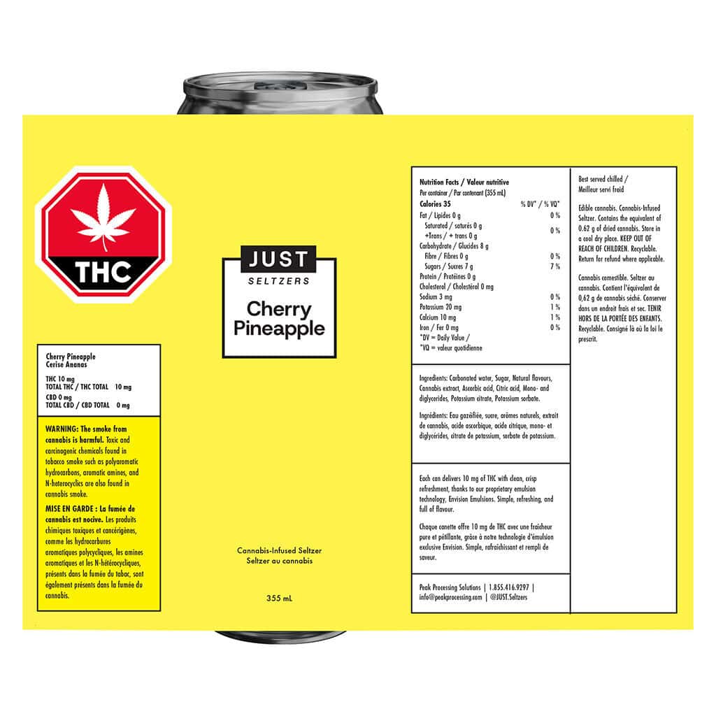 Cherry Pineapple Hybrid 355ml 10mg