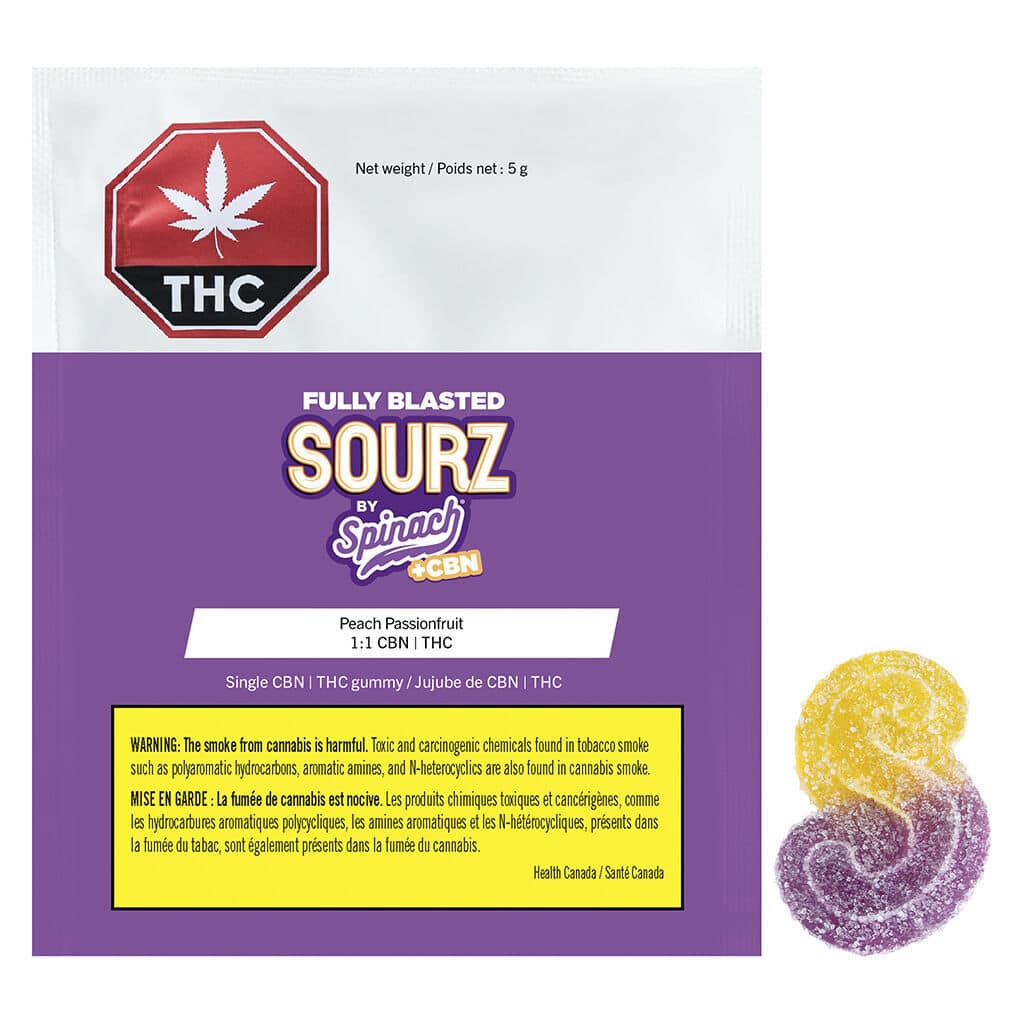 Fully Blasted Peach Passionfruit 1:1 Soft Chew 1 Pack