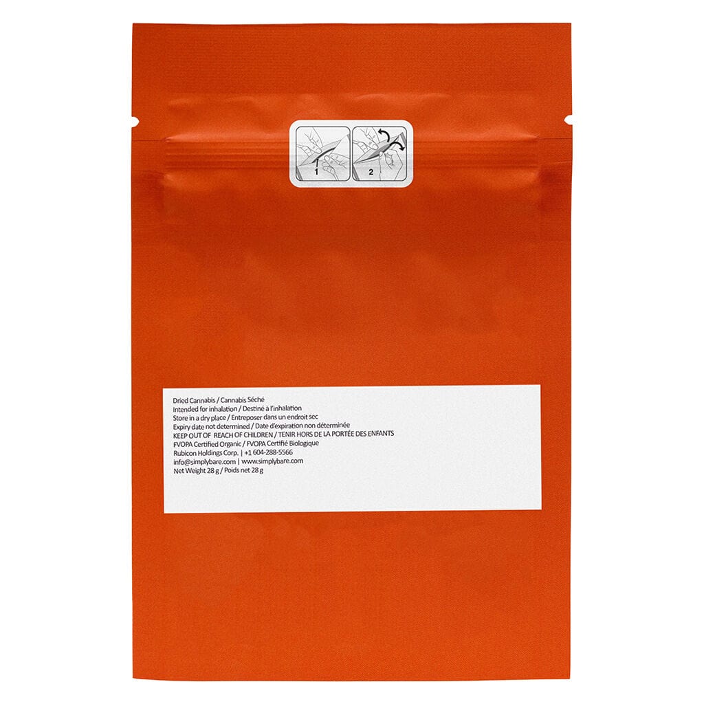 BC Organic Lemolada 28g Simply Bare Indica Montrose Cannabis