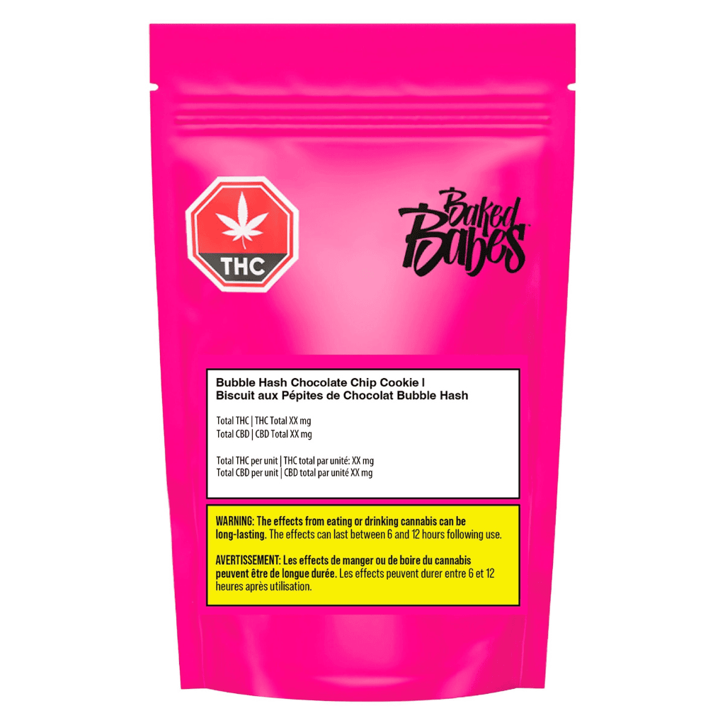 Bubble Hash Chocolate Chip Cookie 2 Pack Baked babes Montrose Cannabis