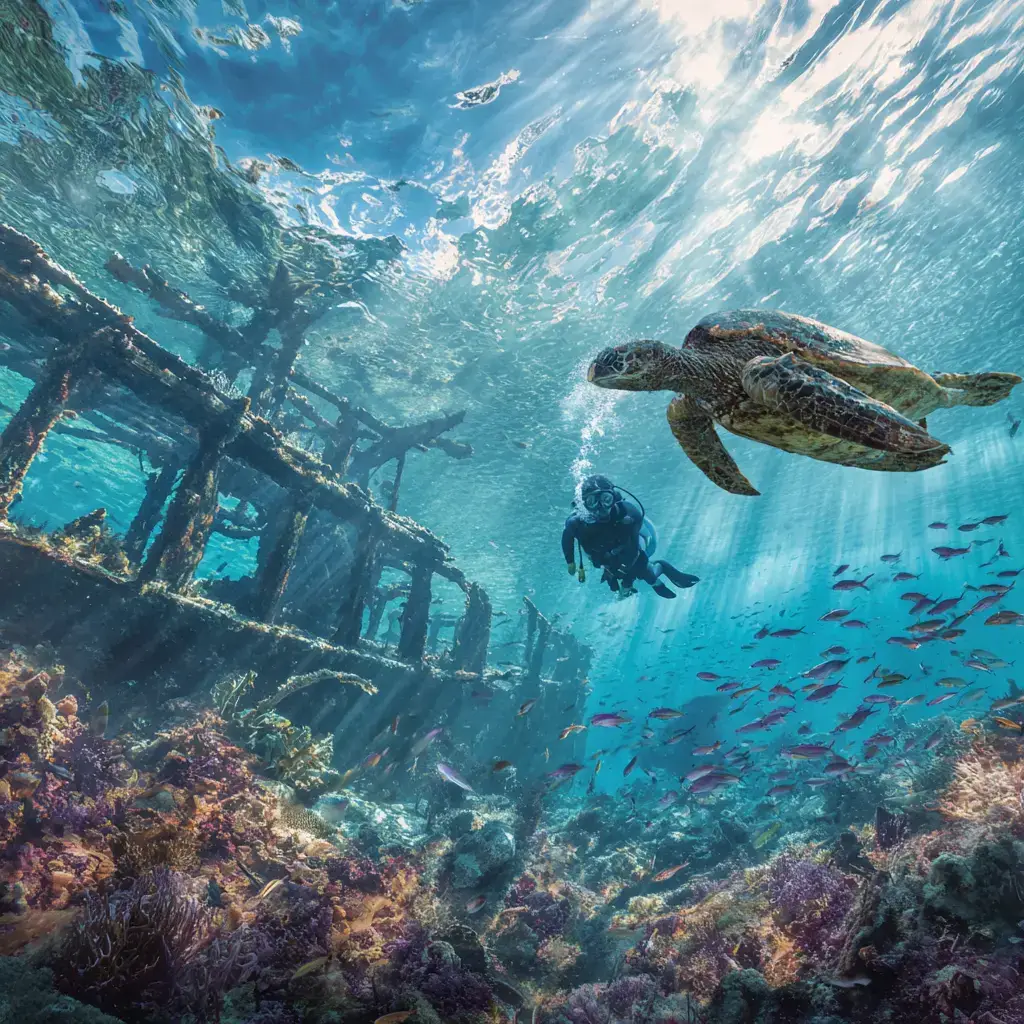 Snorkel & dive greatest hits: turtles, wrecks, fish tornadoes, and one blissed-out traveler who peaked underwater.
