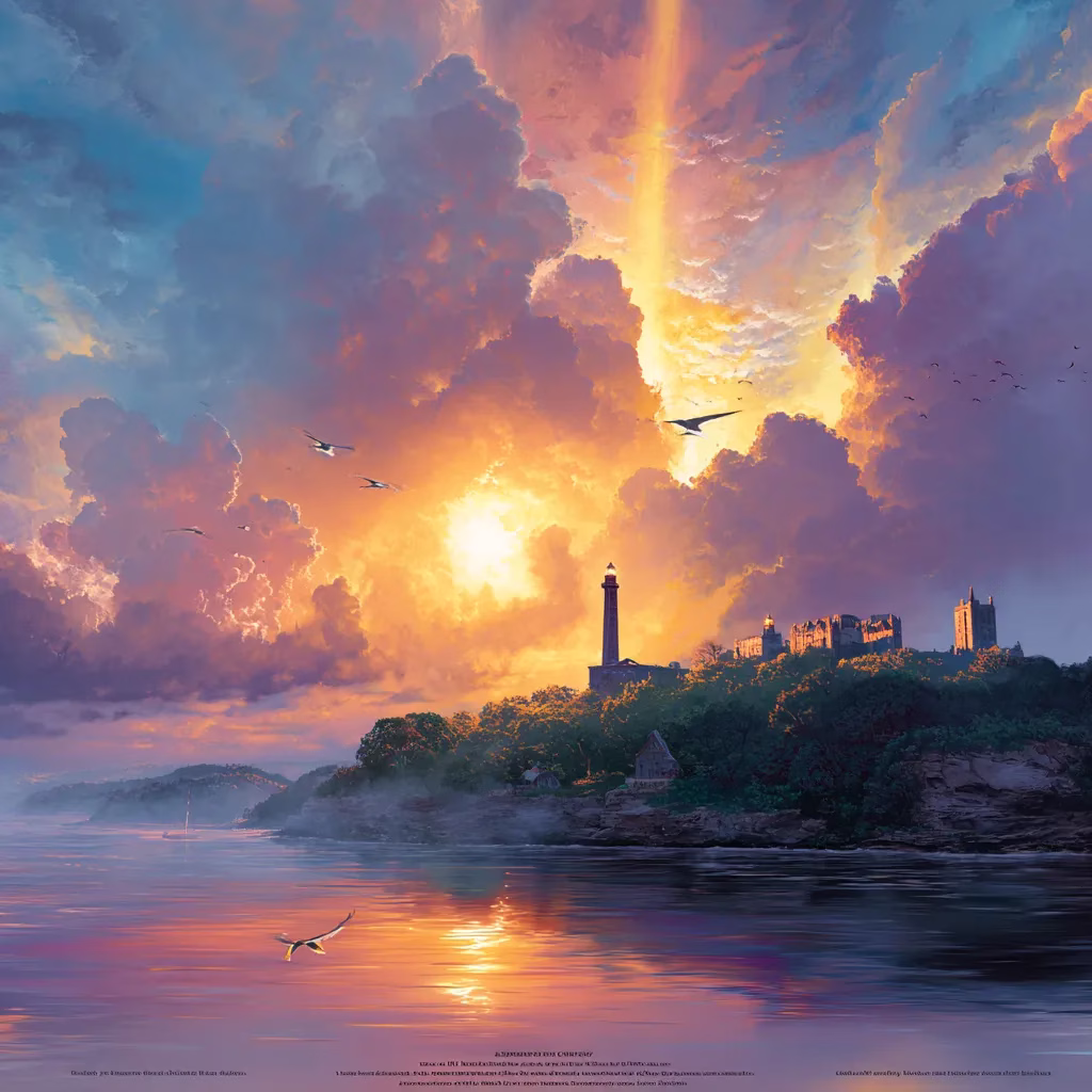 Corregidor Island sunset Manila Bay Philippines WWII battlefield ruins historical site spiritual healing remembrance silhouette.