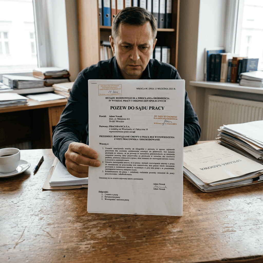 Pozew do sądu pracy o niewypłacone wynagrodzenie – jak napisać?