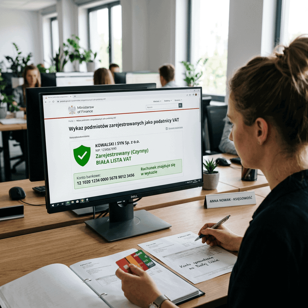Biała lista VAT a konto firmowe – co musisz wiedzieć?