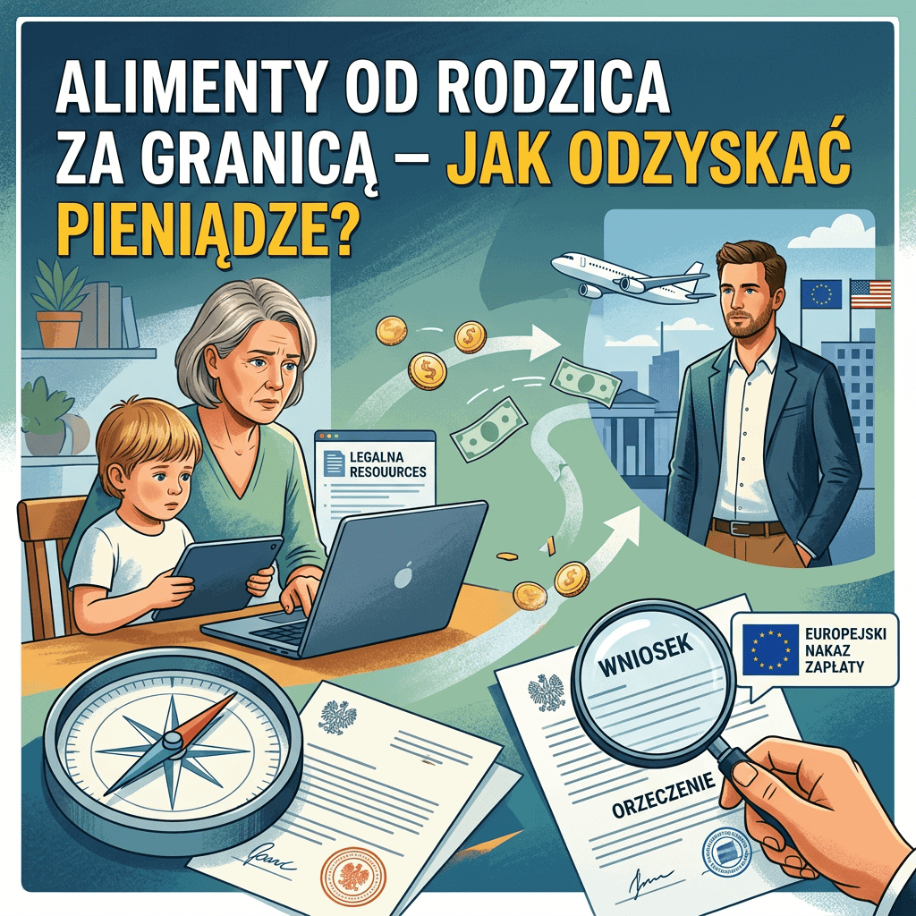 Alimenty od rodzica za granicą – jak odzyskać pieniądze?