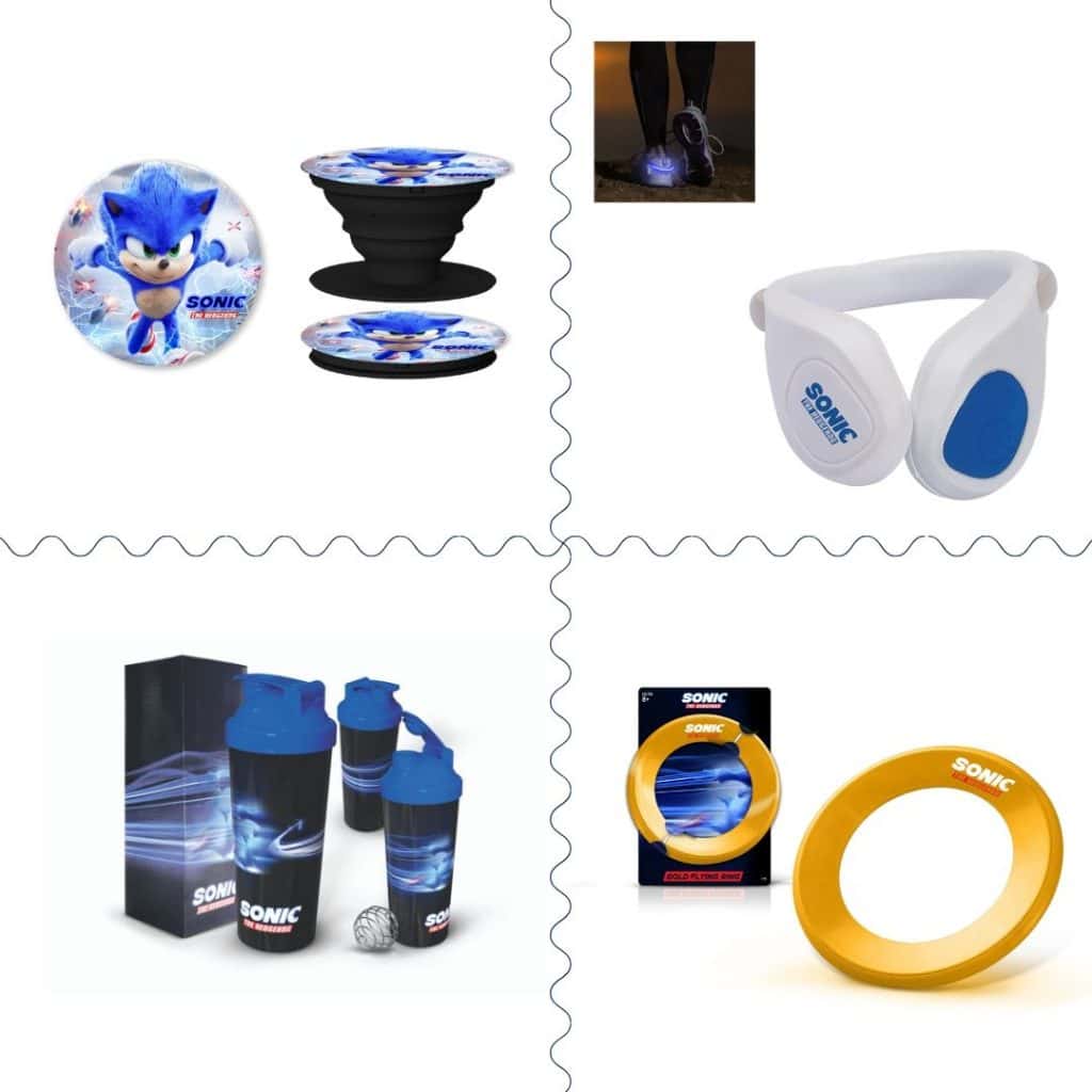 sorteo Sonic la película. Peli o Manta. Merchandising