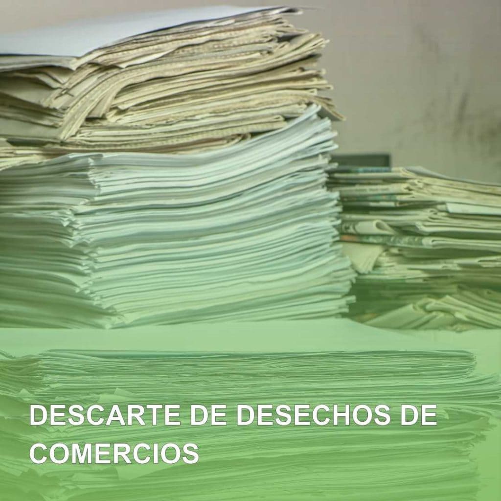 DESECHOS DE COMERCIOS
