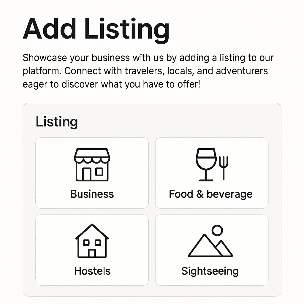 Add Listing 1 Add Listing
