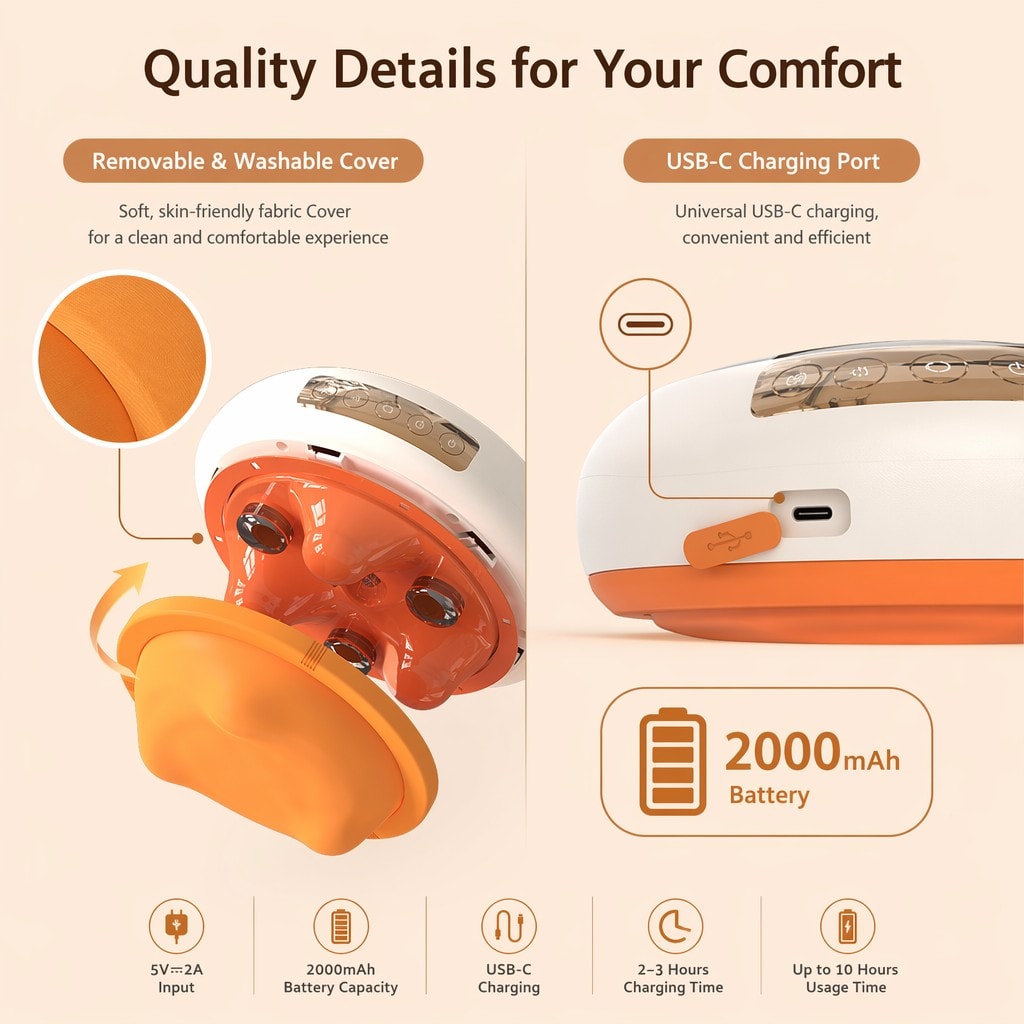 Professional Abdominal Massager - Relief with Every Knead 1