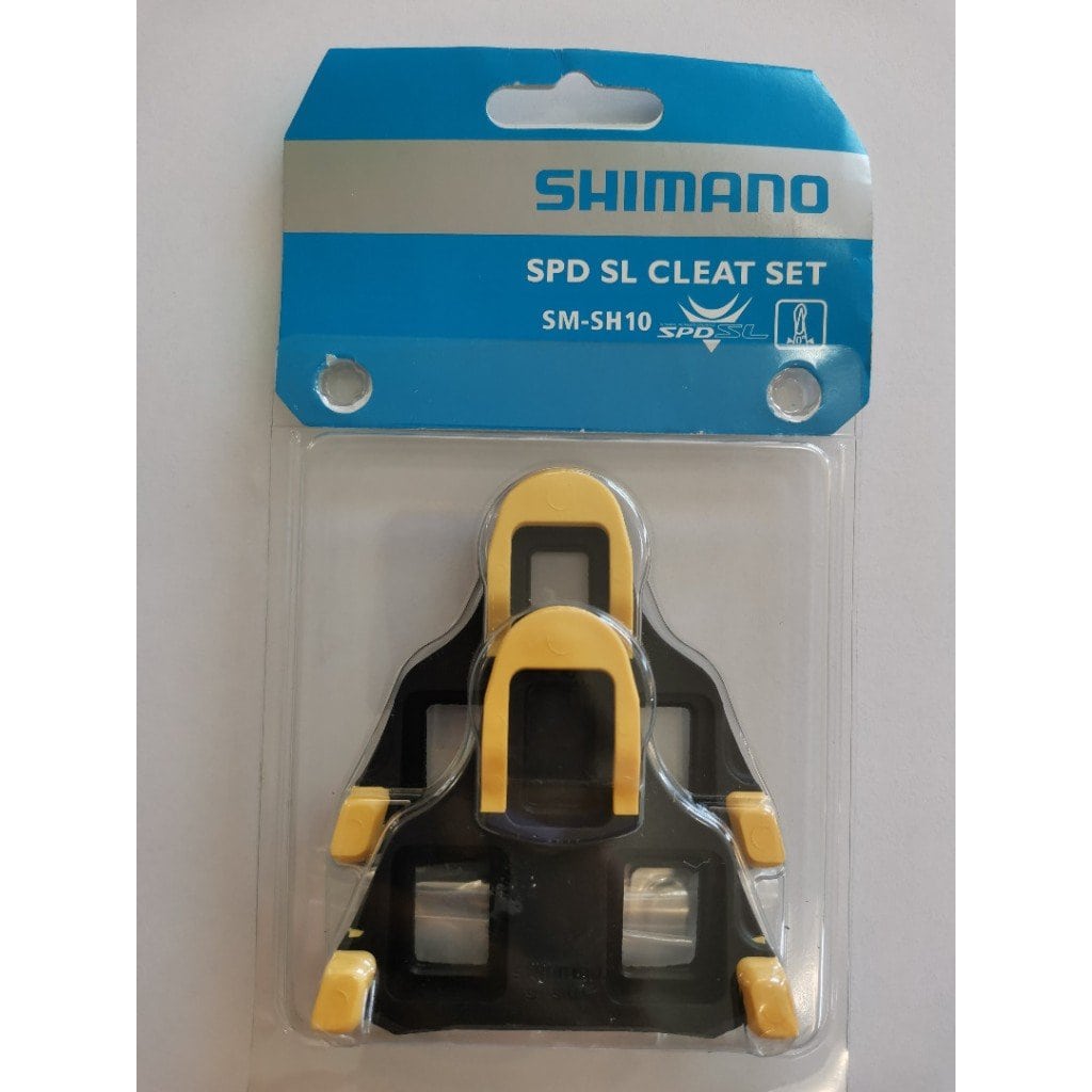 Парчета за педали Shimano SPS SL SM-SH10 жълти