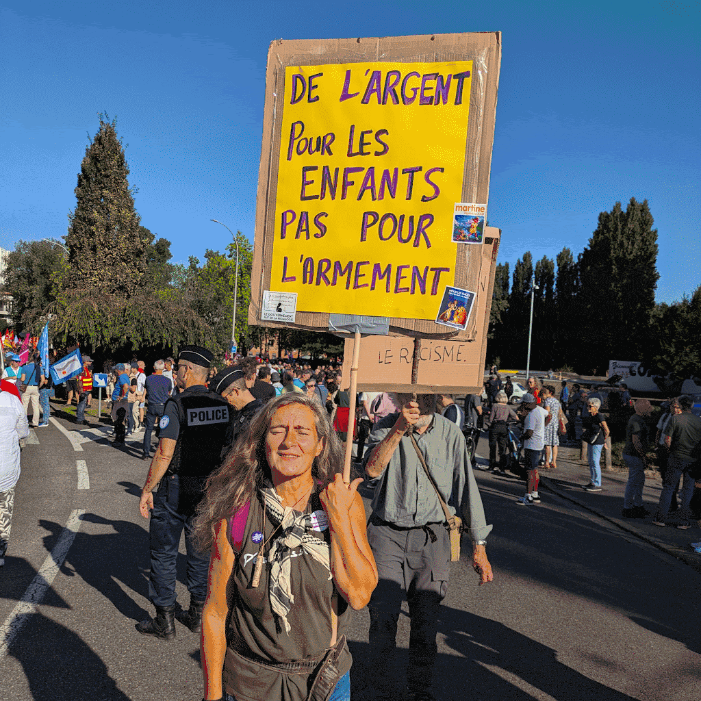 Manifestation intersyndicale 18 septembre 2025 Tarbes