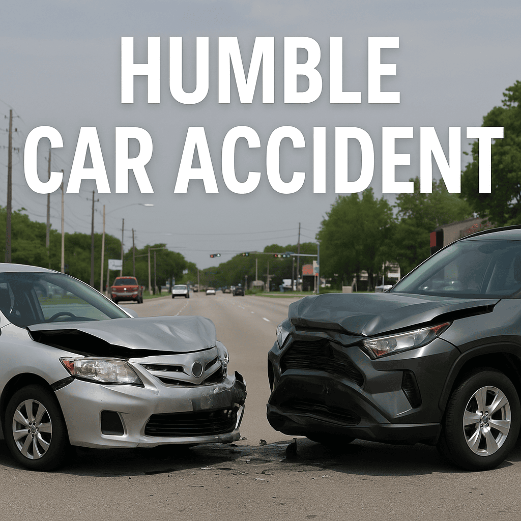 Banner for Humble car accident attorney — Miller Law Firm, The Texas Bulldog.