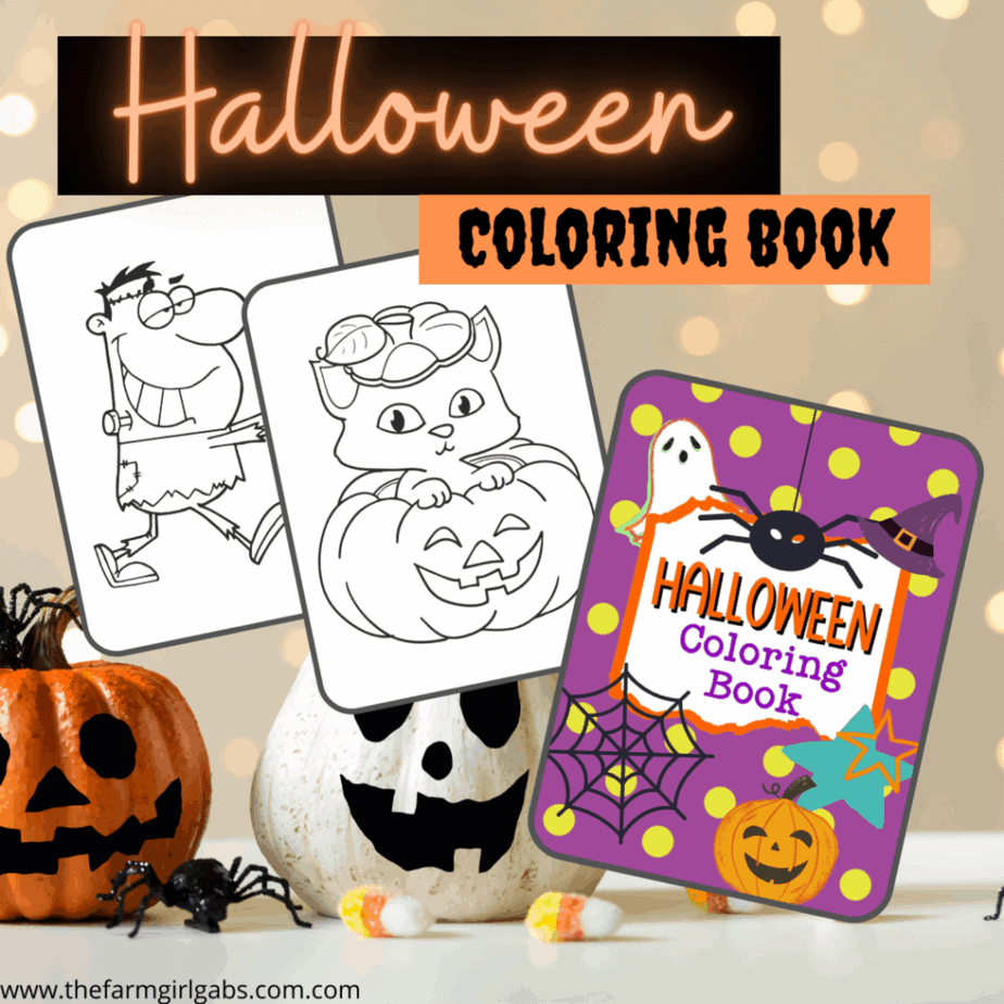 Halloween Coloring Book