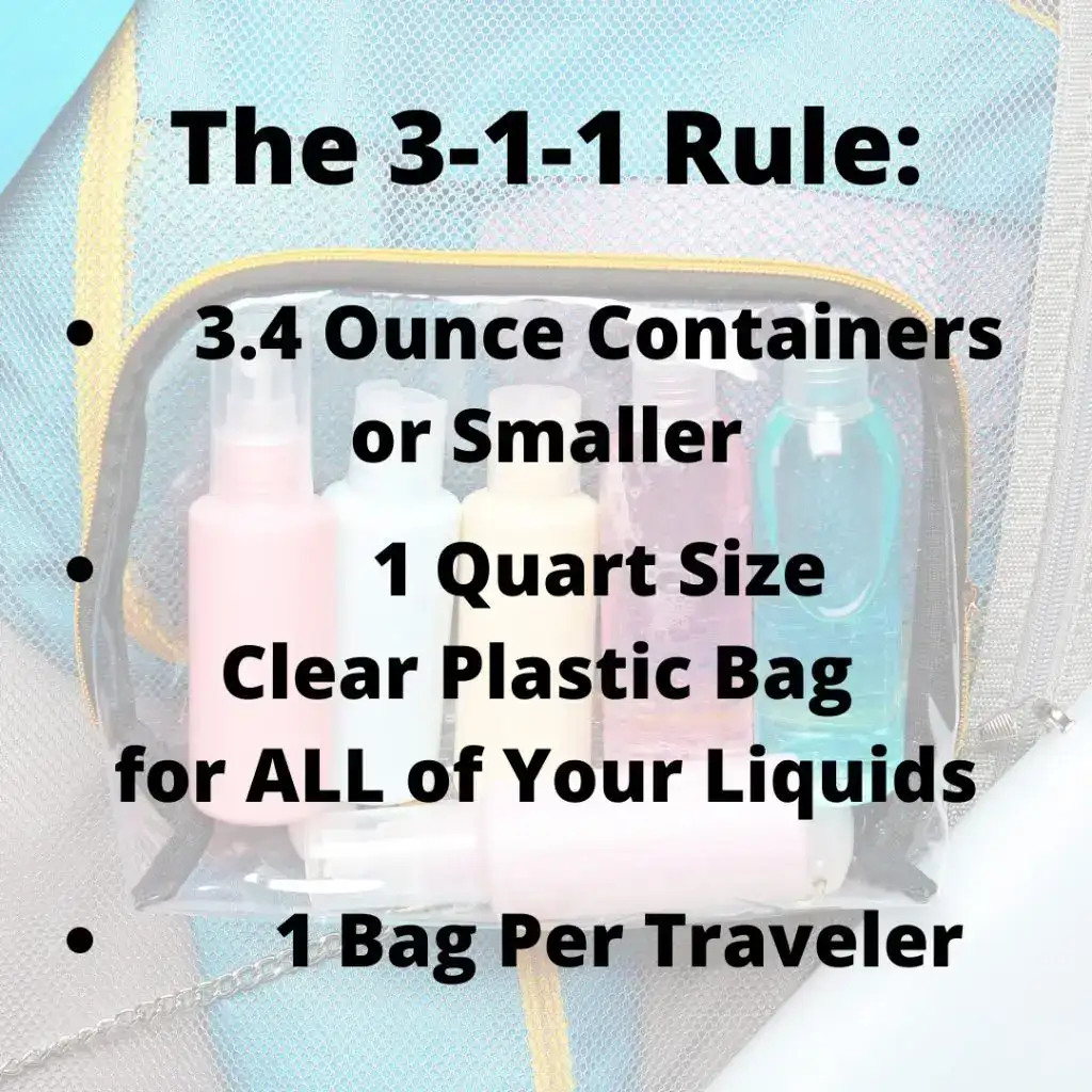 How to Pack a Suitcase Toiletry Rules