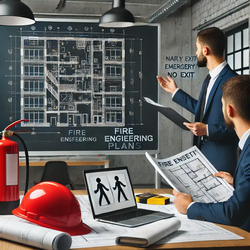 تصميم واعتماد مخططات السلامة لدى الدفاع المدنى