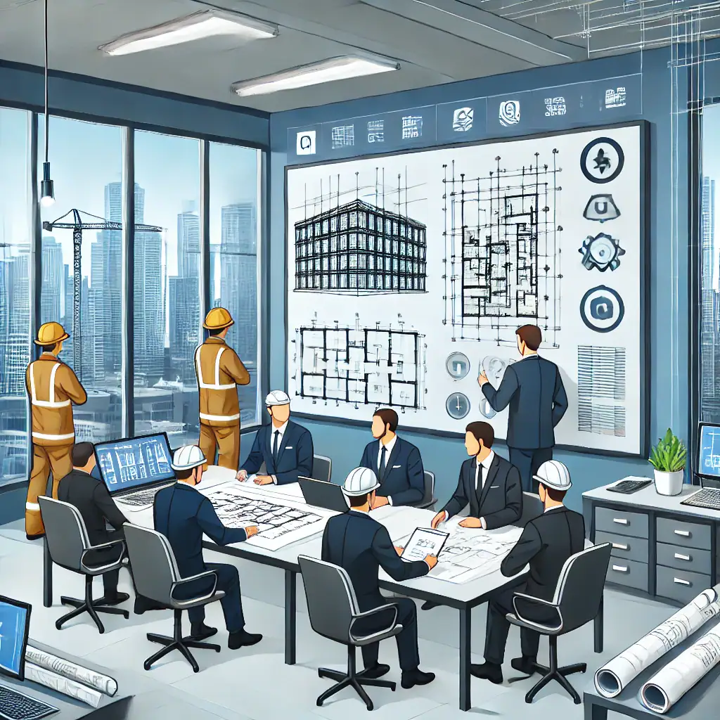 التعاقد مع مكتب هندسي بلدي