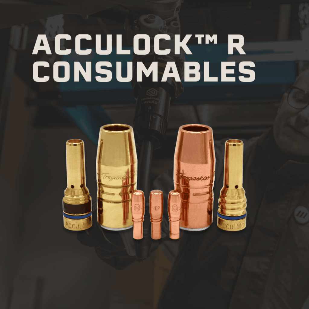 Engineered for industrial-grade performance, AccuLock R delivers long-lasting durability and stable wire feeding in heavy-use MIG welding environments.