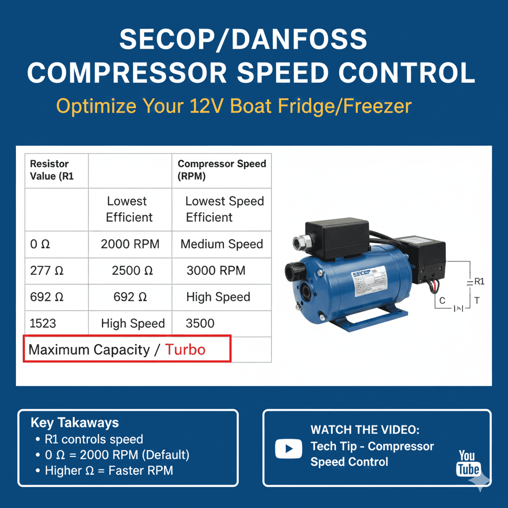 Tune the Variable Speed Compressor (SECOP/Danfoss)