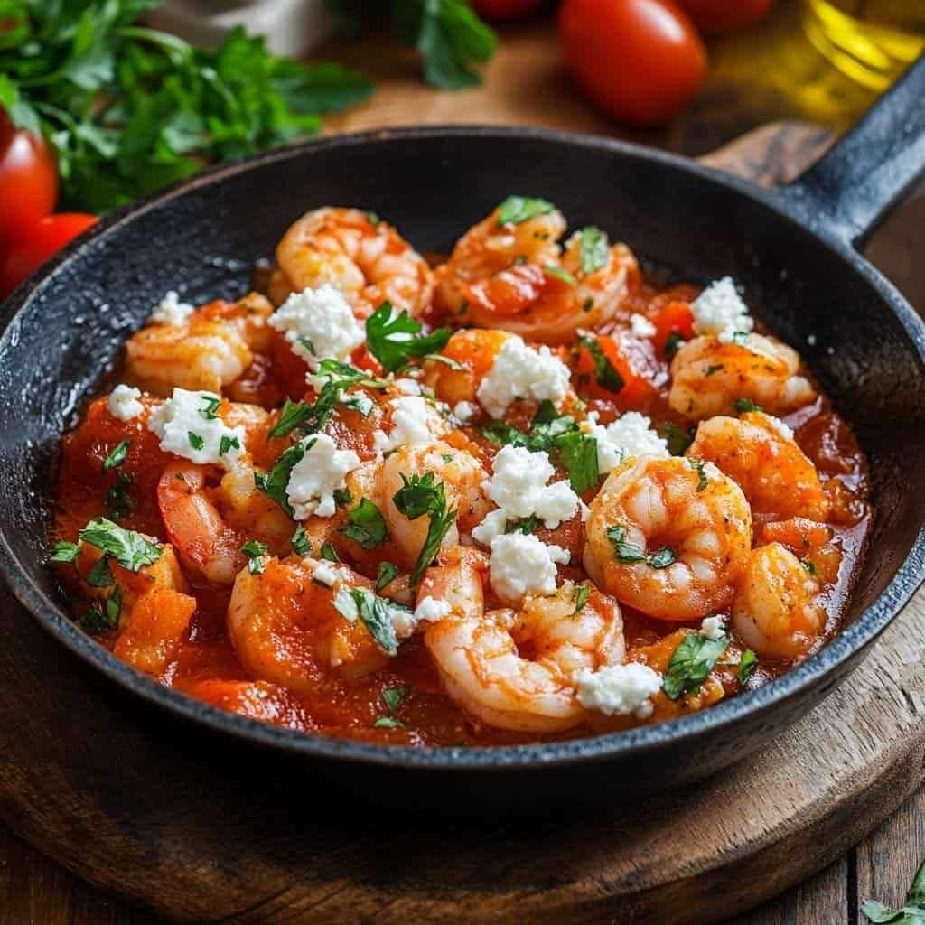 Karides Saganaki Tarifi: Yunan Mutfağının Lezzetli Mezesi