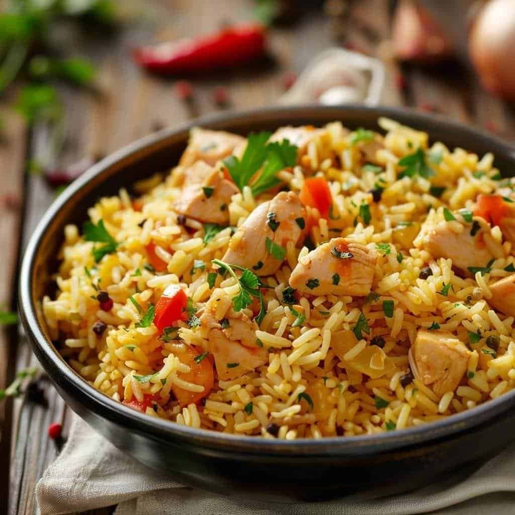 tavuklu pilav