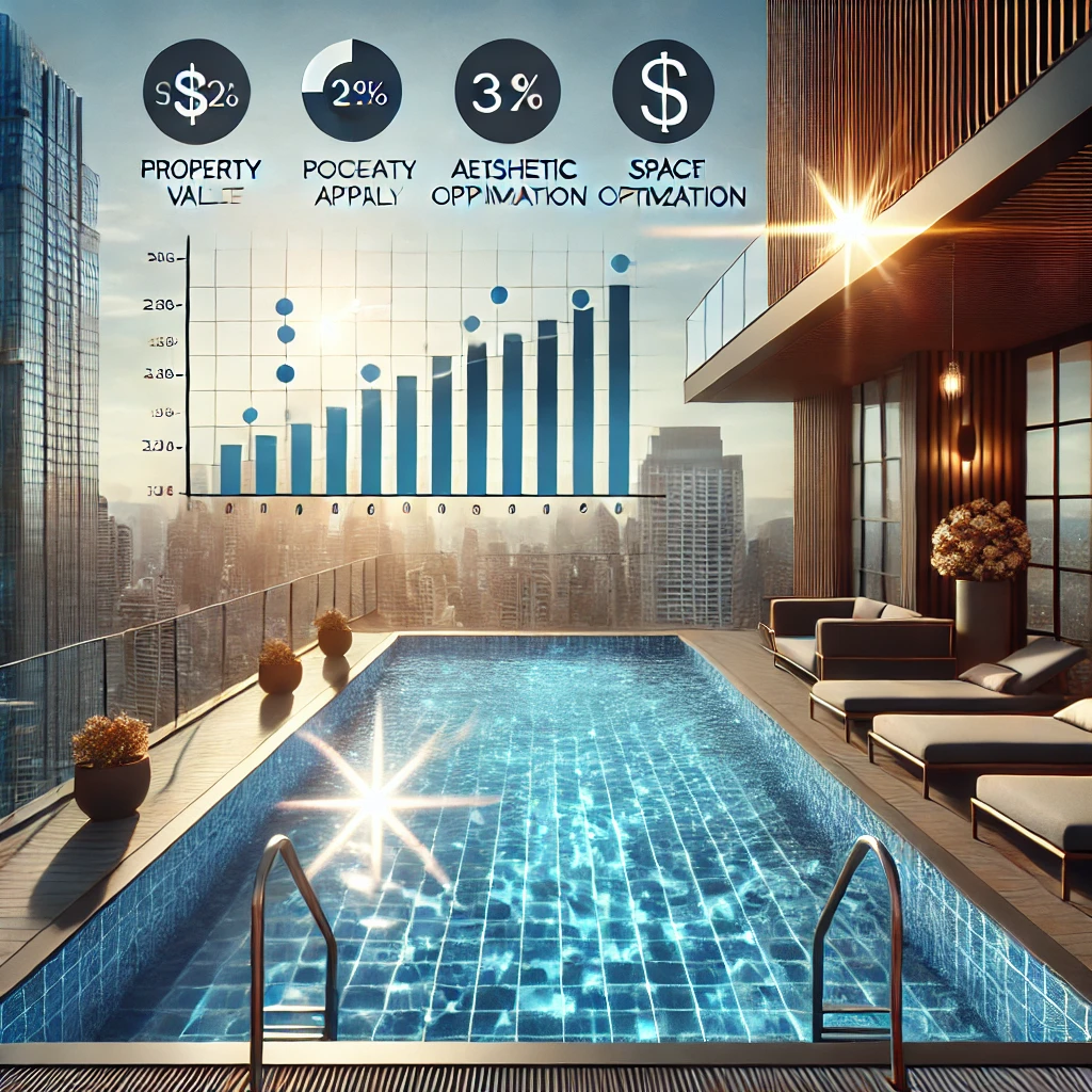 Benefits of terrace swimming pool