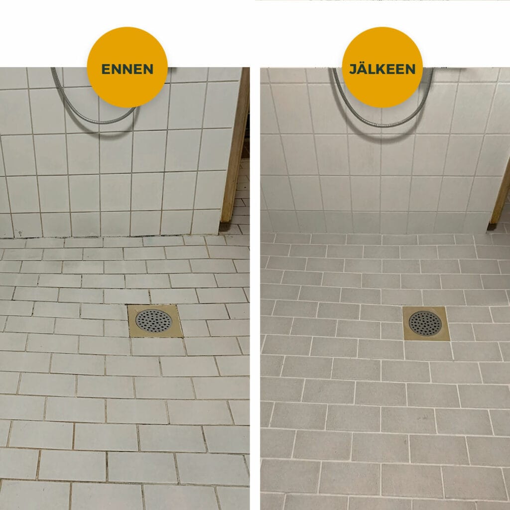 Kylpyhuoneen nanopinnoitus ja tehopuhdistus