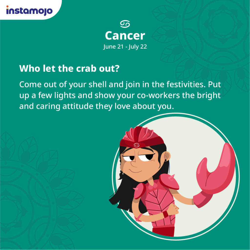 Cancer Business Horoscope 2019 Instamojo