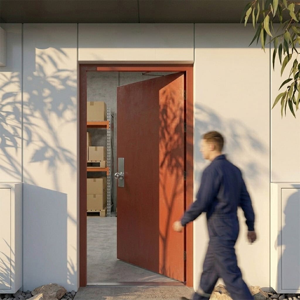 external fire doors