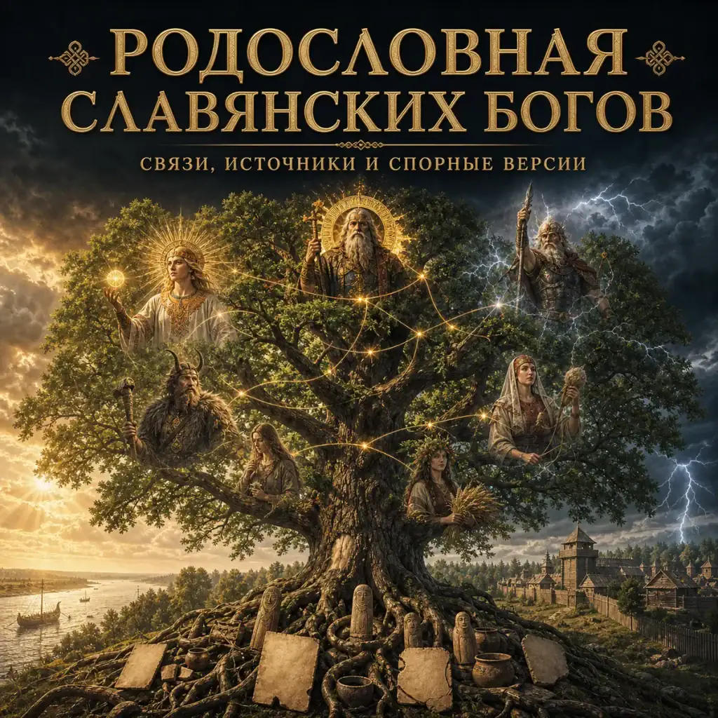 Родословная славянских богов связи источники и спорные версии