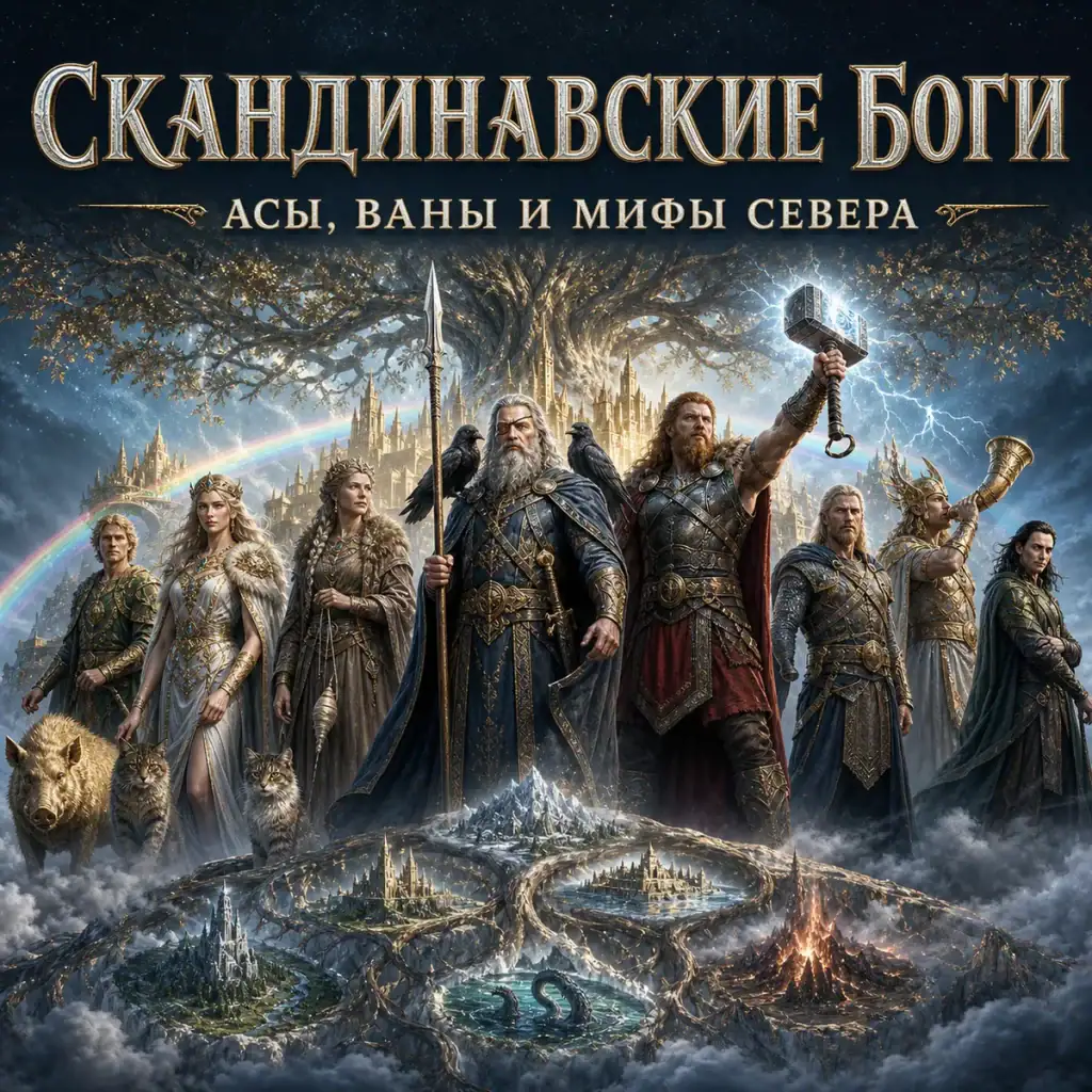 Скандинавские боги асы ваны и мифы Севера