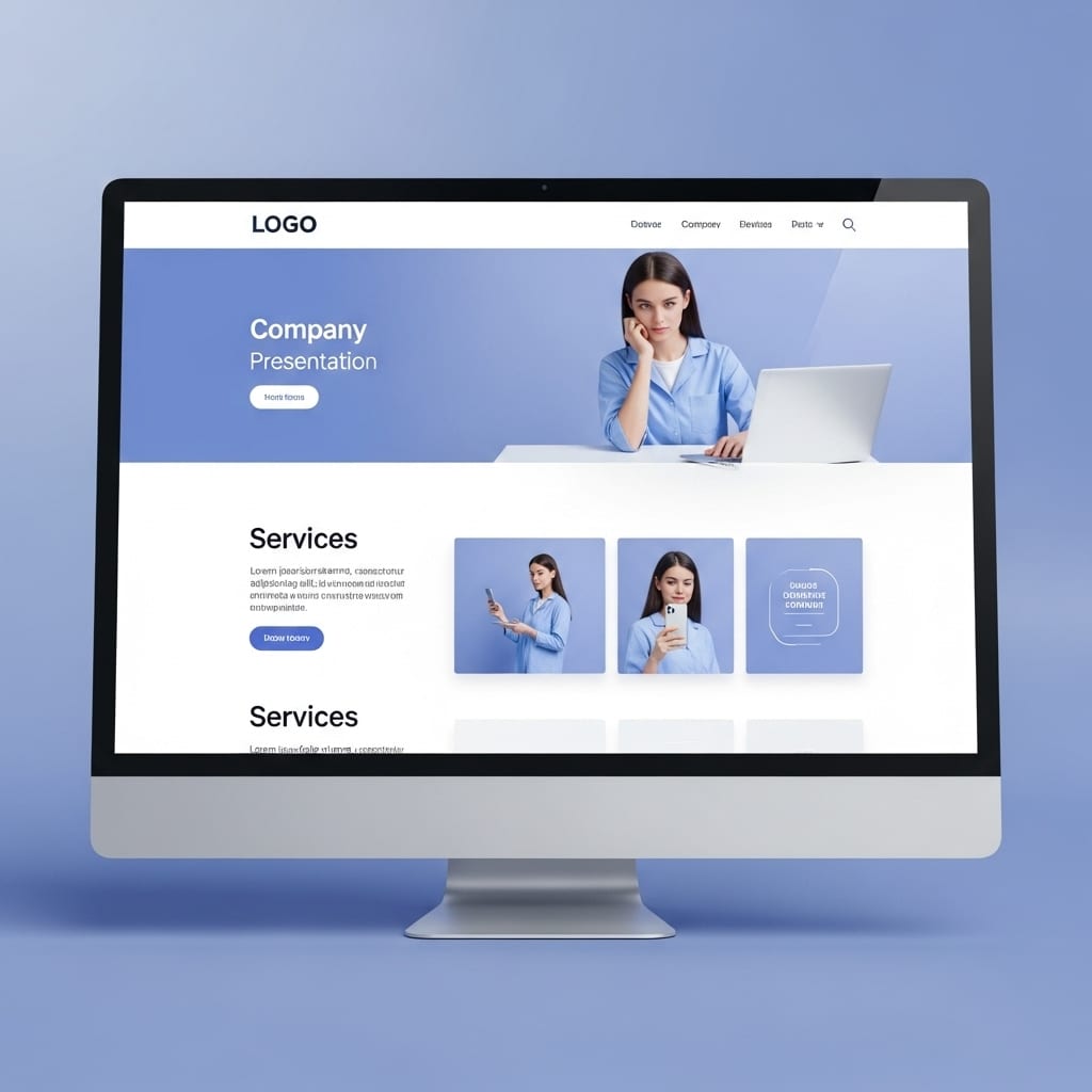 Exemple de site catalogue présentant des produits avec fiches techniques et visuels détaillés.