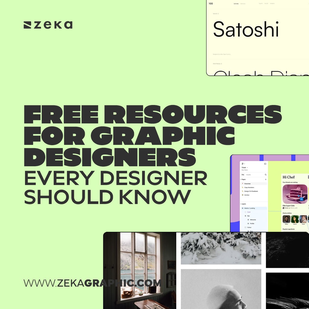 Free Resources for graphic designers