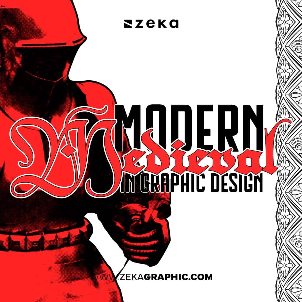 Modern Medieval Graphic Design Style