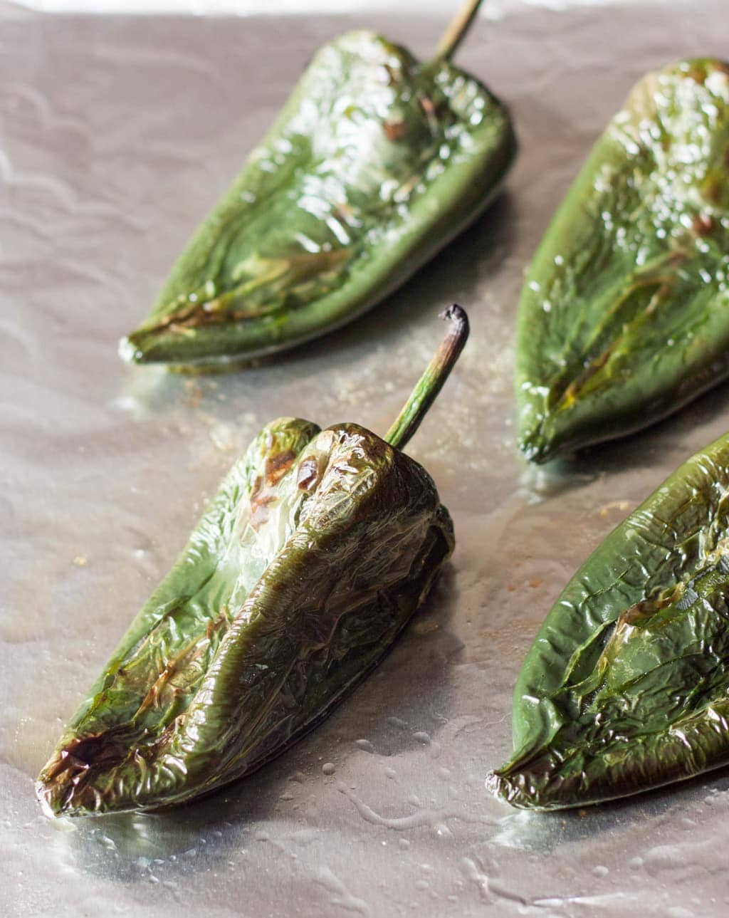 Roasted Poblano Peppers