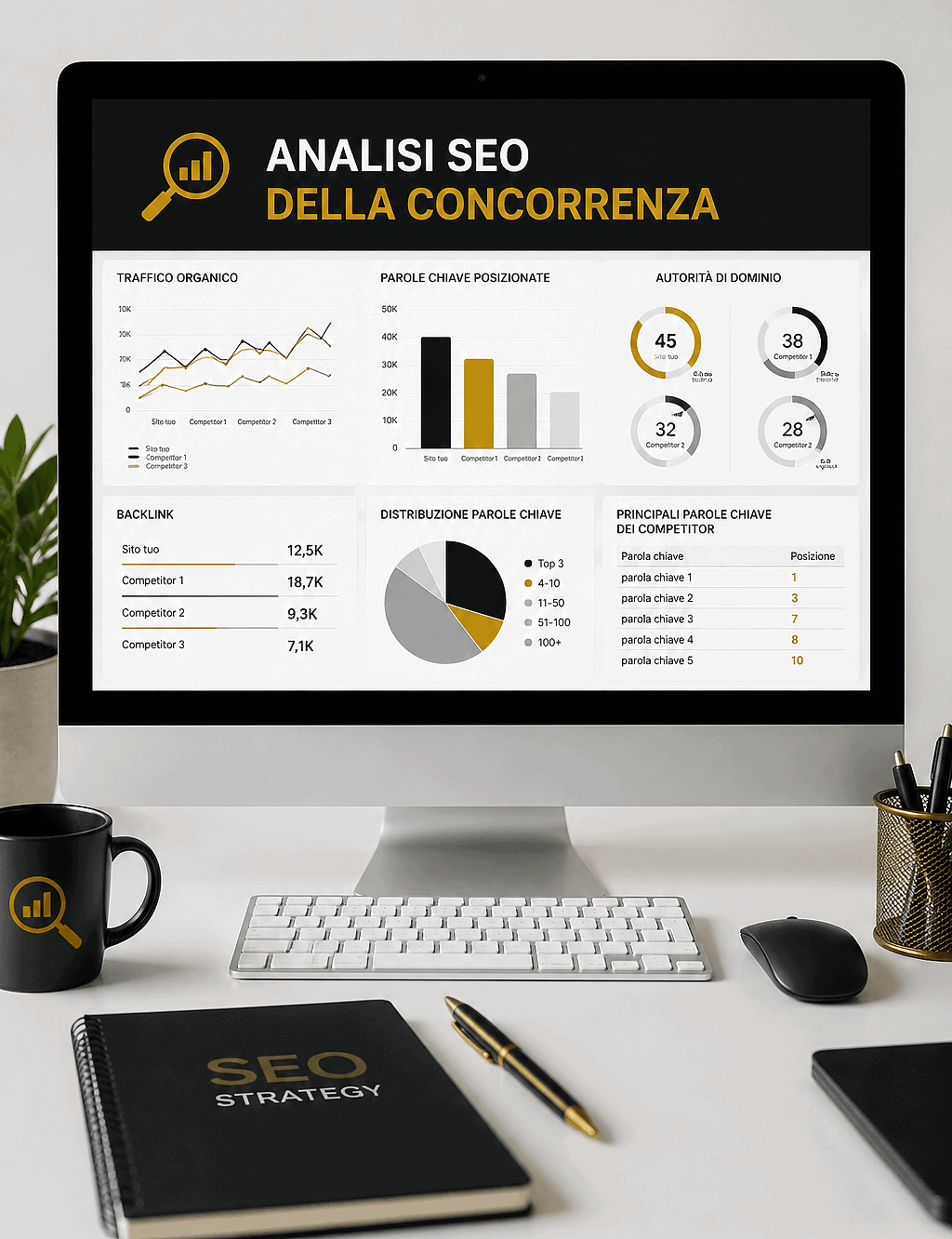 servizio di consulenza analisi seo dei competitor online