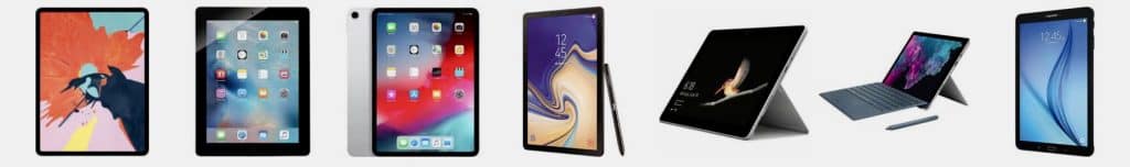 Renting iPad Tablets