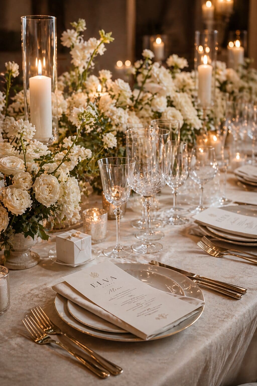 Luxury wedding moodboard and elegant event styling inspiration