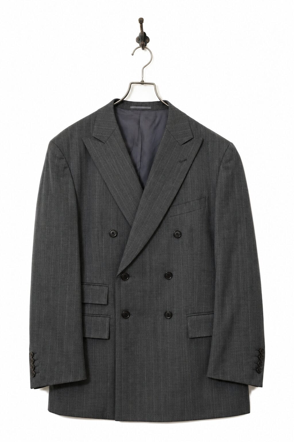 VINTAGE DOUBLE TAILORED JACKET/L