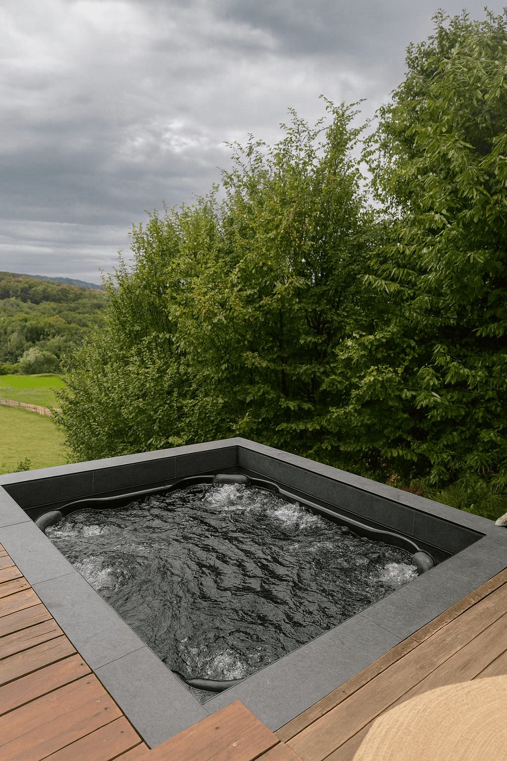 Ciubarul incalzit al cabanei