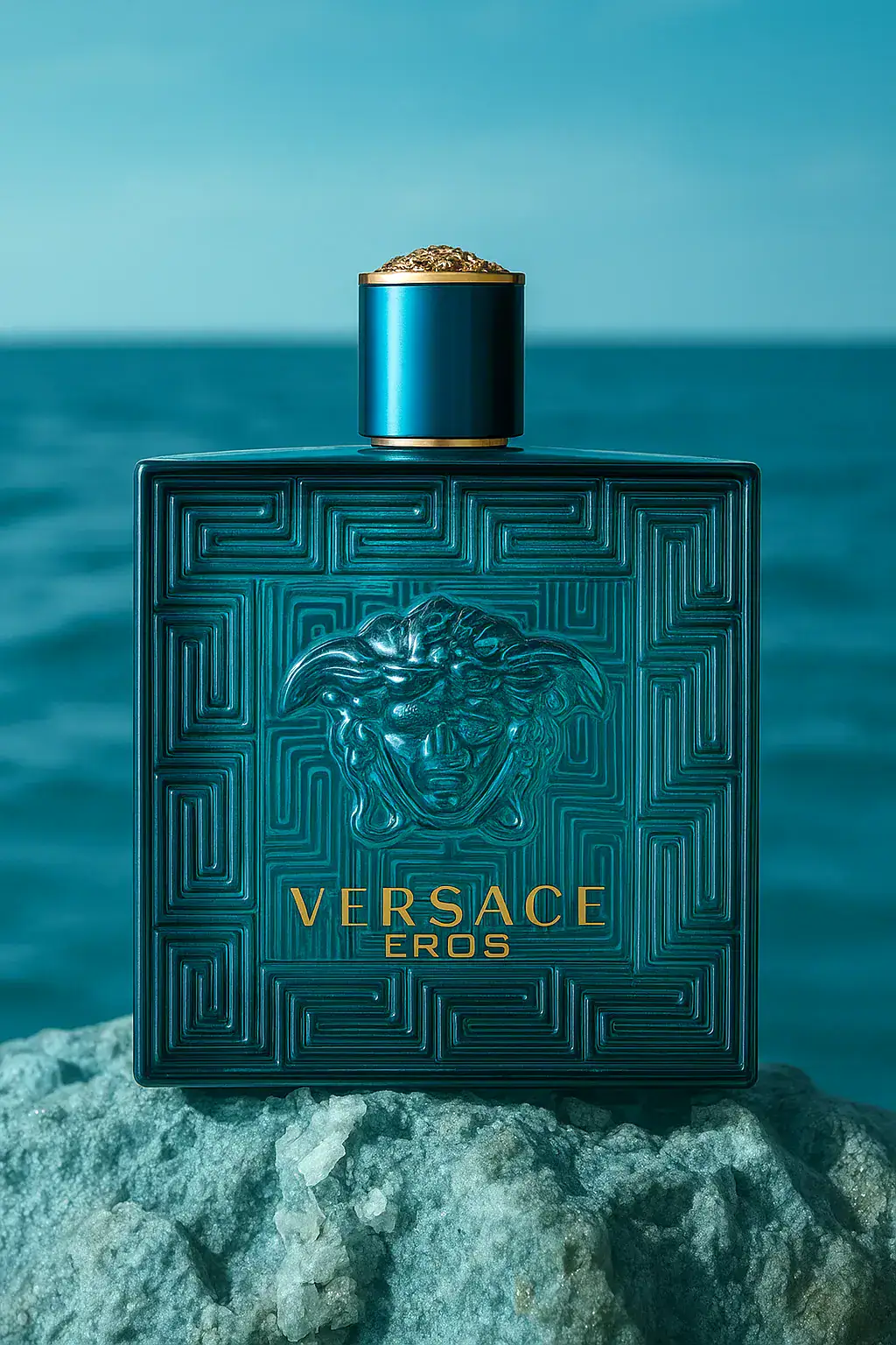 Versace Eros men’s cologne – aromatic, woody vanilla fragrance for men inspired by Greek mythology and modern masculinity