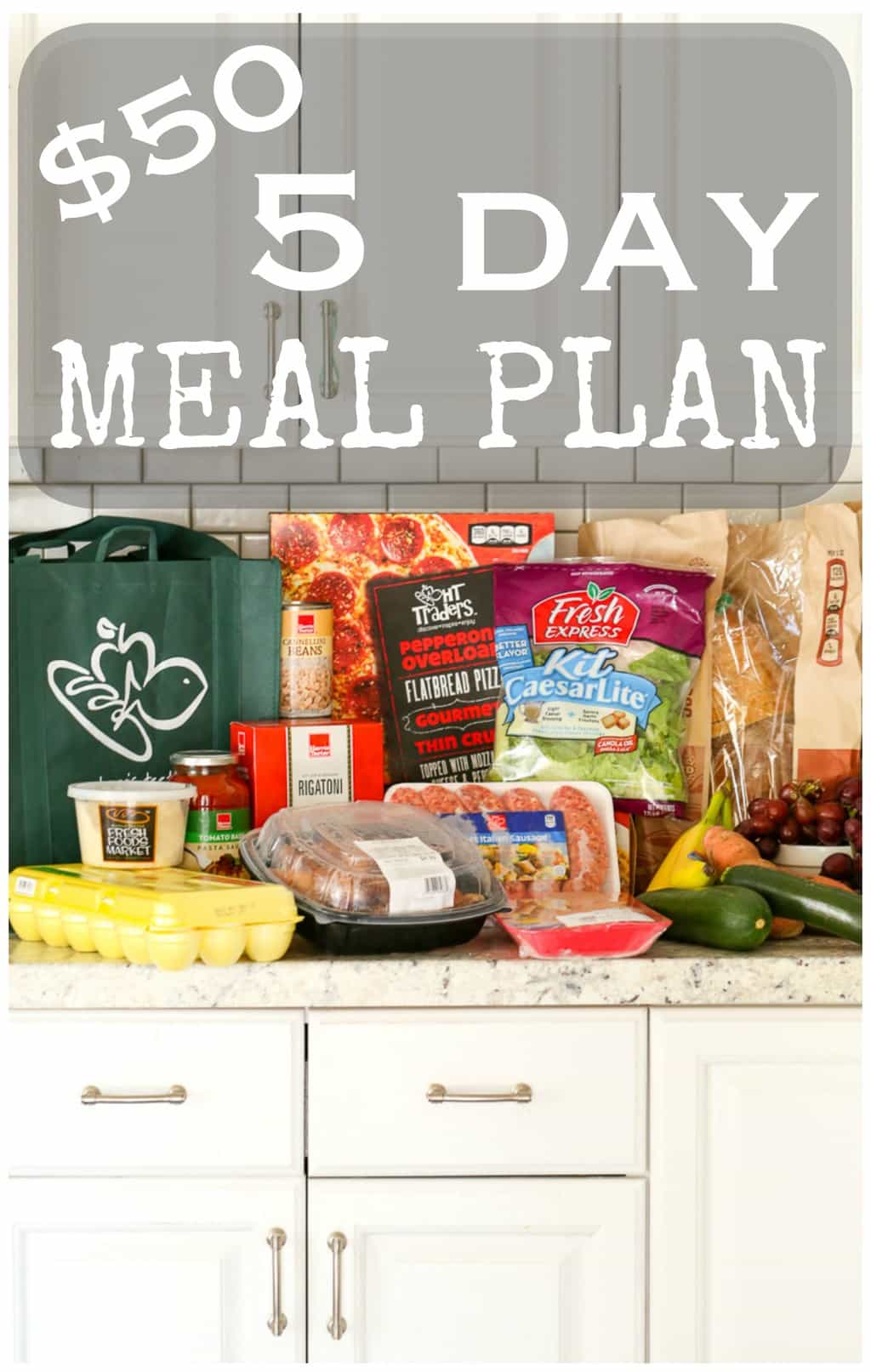 5 Day $50 Meal Plan from Harris Teeter