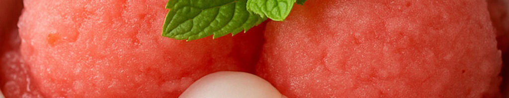 lychee sorbet in perfumes