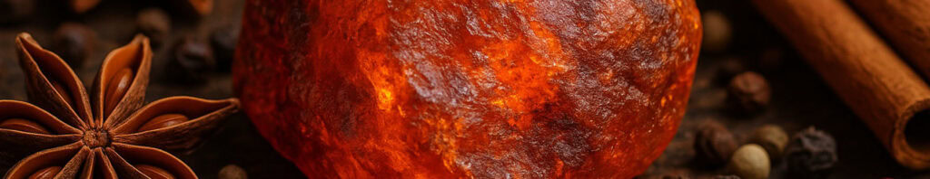 spicy amber in perfume