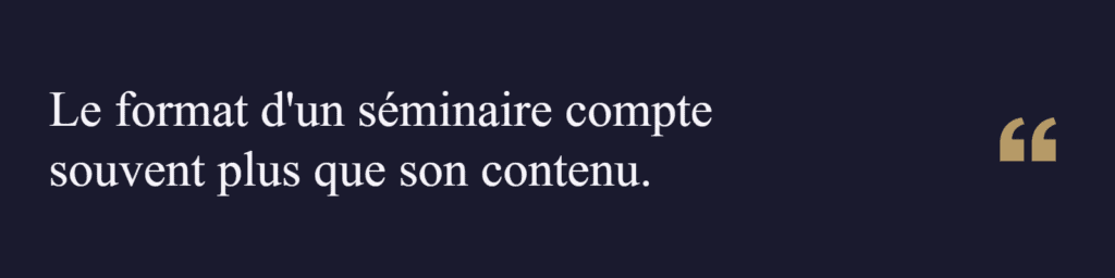 14 idées d&rsquo;animation pour un séminaire d&rsquo;entreprise