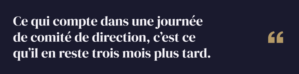 14 idées pour animer un séminaire de comité de direction